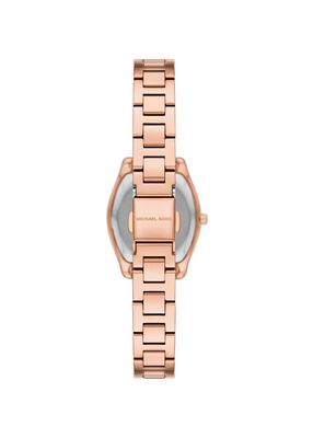 michael kors petite chelsea pav  two tone watch