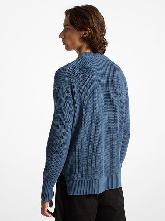 michael kors ribbed cotton sweater