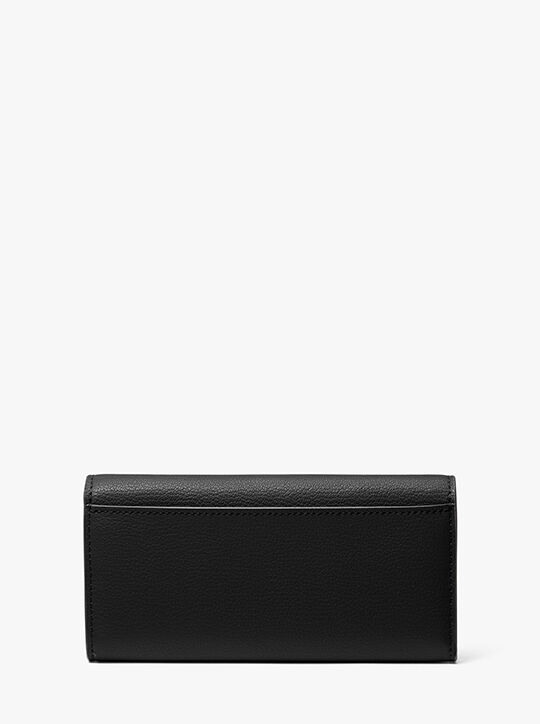 michael kors hamilton large leather continental wallet
