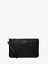 Large Pebbled Leather Wristlet michael kors large pebbled leather wristlet