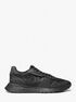 Miles Leather and Mesh Trainer michael kors miles leather and mesh trainer
