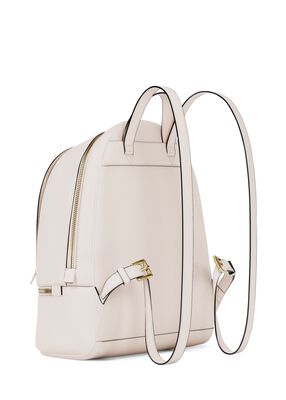 michael kors rhea medium pebbled leather backpack