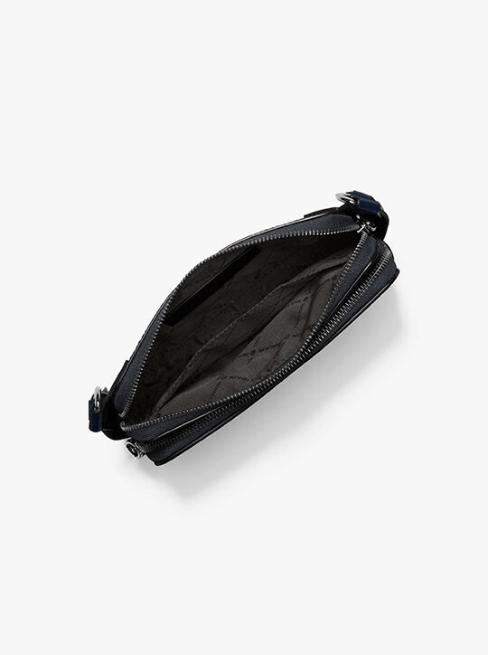 michael kors hudson signature logo crossbody bag