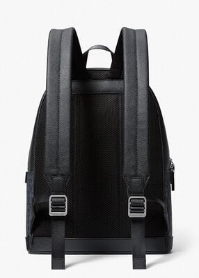 michael kors cooper signature logo backpack