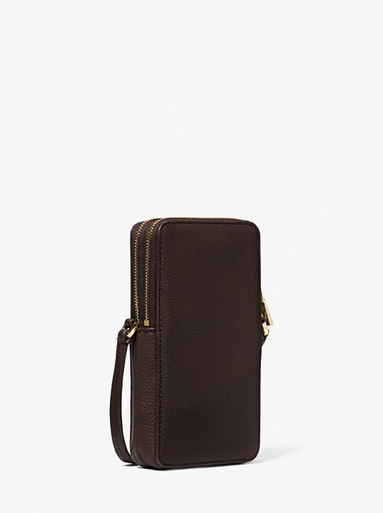 Jet Set Small Pebbled Leather Smartphone Crossbody Bag michael kors jet set small pebbled leather smartphone crossbody bag