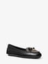 Wendy Leather and Signature Logo Moccasin michael kors wendy leather and signature logo moccasin