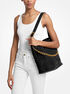 michael kors nolita large suede bucket tote bag