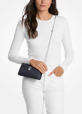 michael kors حقيبة كروس هاميلتون مودرن جلدية قابلة للتحويل صغيرة جدًا