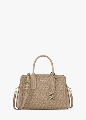 michael kors حقيبة ليلى الصغيرة بشعار الماركة