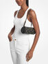 michael kors izzy small studded pebbled leather barrel pochette