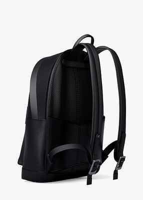michael kors jet set pebbled leather backpack