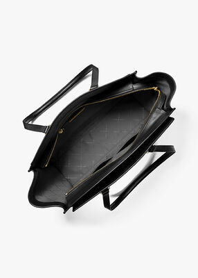 michael kors becca large saffiano leather tote bag