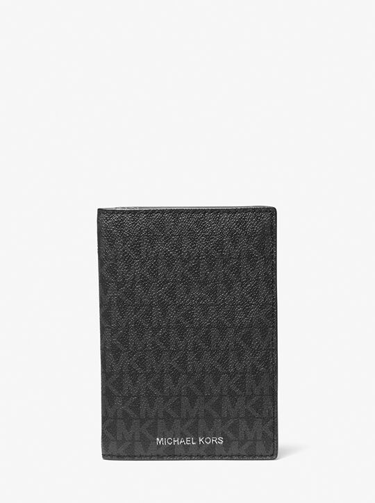 Logo Passport Wallet michael kors logo passport wallet