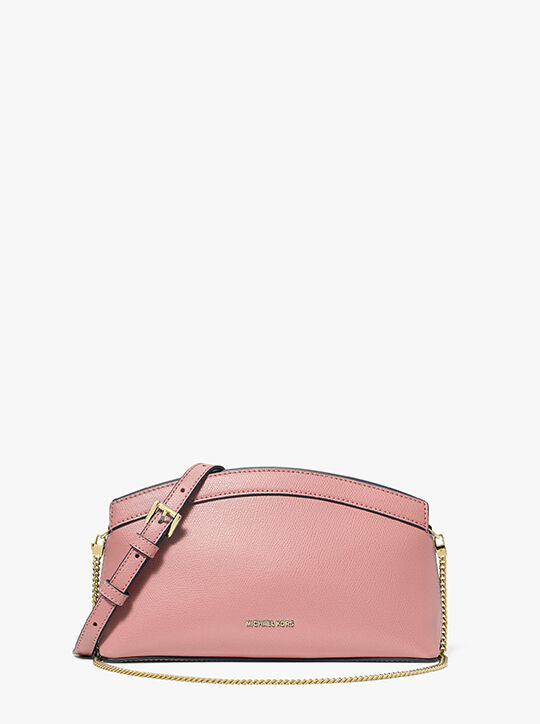 michael kors athena small leather convertible clutch