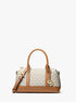 michael kors andie small signature logo satchel