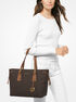 michael kors voyager medium logo tote bag