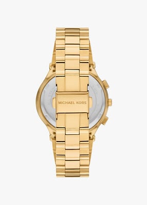 michael kors billie gold tone stainless steel watch