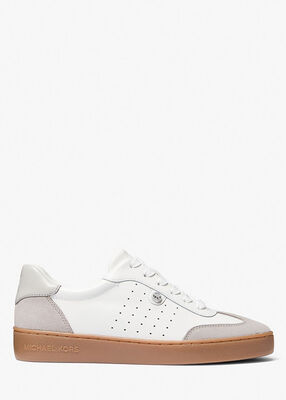 michael kors scotty leather sneaker
