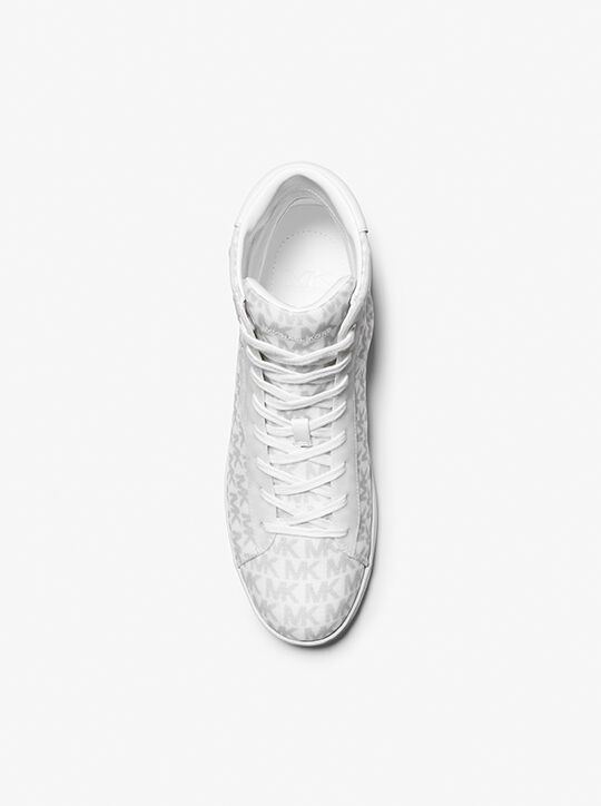 Keating Logo High-Top Sneaker michael kors keating logo high top sneaker