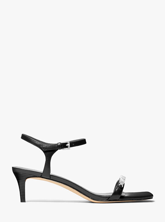 michael kors dina embellished leather sandal