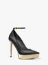 Xenia Leather Platform Pump michael kors xenia leather platform pump