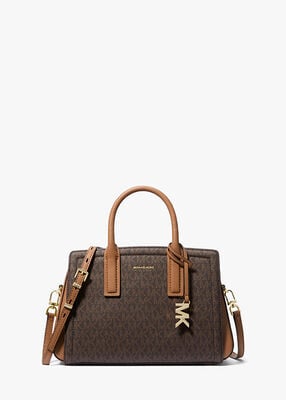 michael kors حقيبة ليلى الصغيرة بشعار الماركة