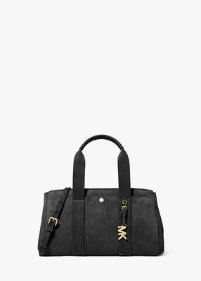 michael kors romee small suede satchel
