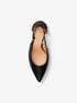 Leather Slingback Pump michael kors leather slingback pump