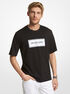 Logo Cotton Oversized T-Shirt michael kors logo cotton oversized t shirt