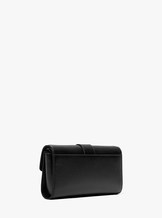 Penelope Medium Leather Clutch michael kors penelope medium leather clutch