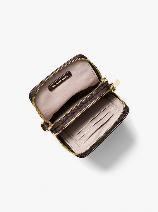 Jet Set Small Pebbled Leather Smartphone Crossbody Bag michael kors jet set small pebbled leather smartphone crossbody bag