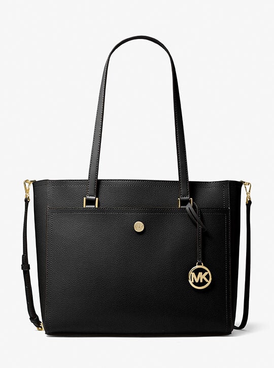 Maisie Large Pebbled Leather 3-in-1 Tote Bag michael kors maisie large pebbled leather 3 in 1 tote bag