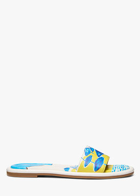 michael kors x christina zimpel dana slide sandal