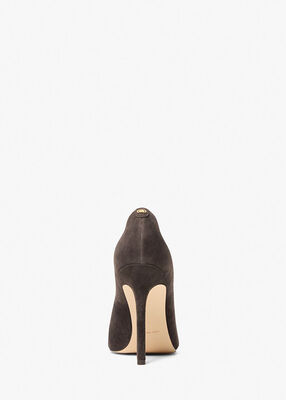 michael kors elyse suede pump