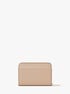 Jet Set Small Pebbled Leather Zip-Around Card Case michael kors jet set small pebbled leather zip around card case