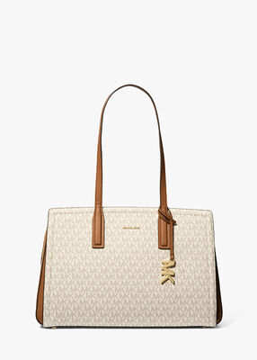 michael kors حقيبة يد ليلى متوسطة الحجم