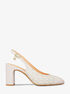 Piper Flex Signature Logo Slingback Pump michael kors piper flex signature logo slingback pump