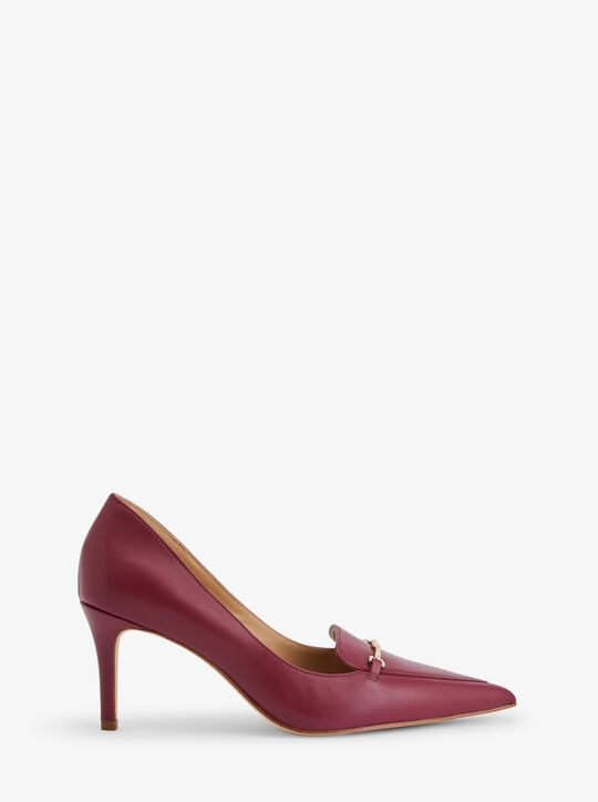 michael kors lena leather pump