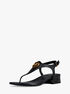 michael kors mckenszie flex leather sandal
