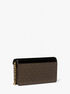 michael kors jet set travel small signature logo clutch crossbody bag