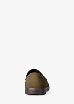 michael kors wesley suede loafer