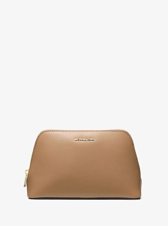 michael kors مجموعة سفر جيت سيت جلدية متوسطة الحجم