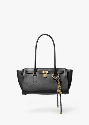 michael kors hamilton moderne small leather satchel