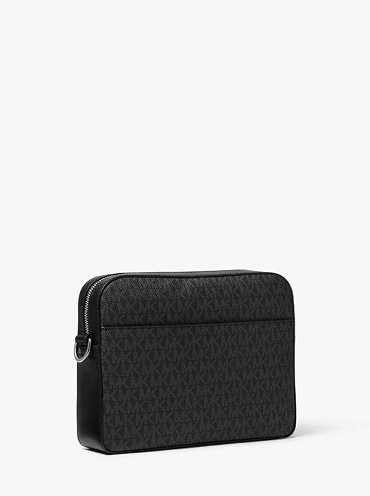 michael kors hudson 2 in 1 logo crossbody bag