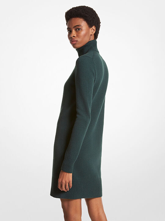 Kaia Cashmere Turtleneck Dress michael kors kaia cashmere turtleneck dress