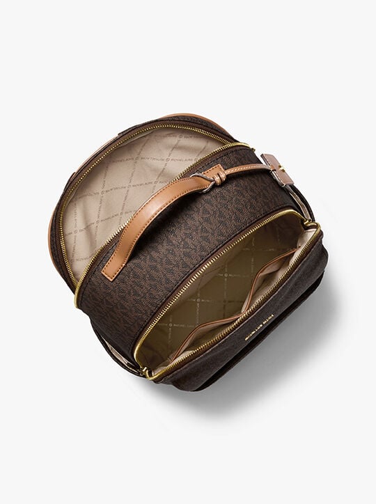 Sable Large Signature Logo Backpack michael kors sable large signature logo backpack