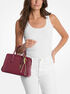 Laila Small Leather Satchel michael kors laila small leather satchel