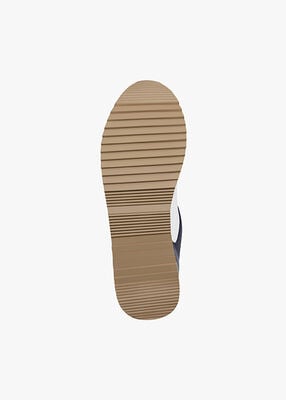 michael kors raina mixed media trainer