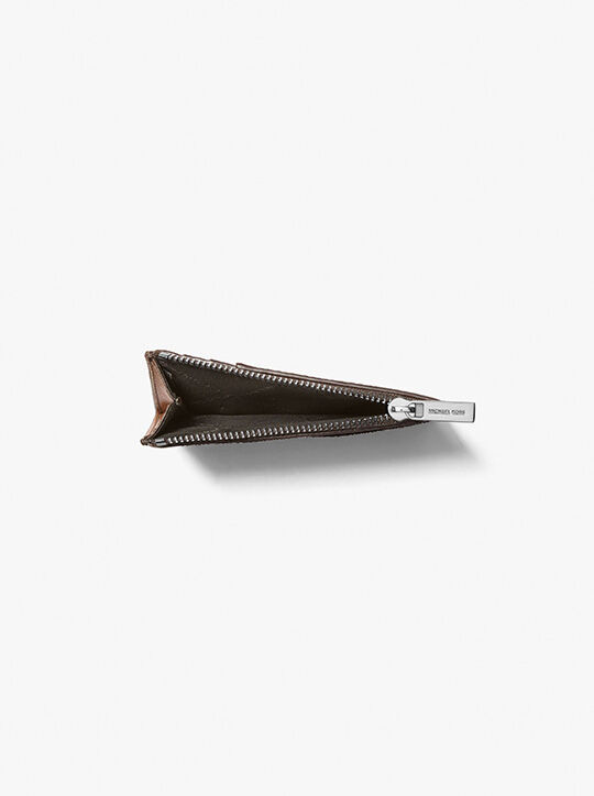Hudson Signature Logo Card Case michael kors hudson signature logo card case