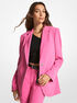 michael kors crepe boyfriend blazer